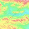 Topografische Karte Mezguita, Höhe, Relief