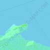 Topografische Karte Karabane, Höhe, Relief