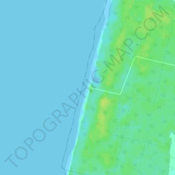 Topografische Karte Praia Torrão do Lameiro, Höhe, Relief