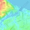 Topografische Karte Nord Ouest, Höhe, Relief