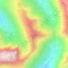 Topografische Karte Càrn Mòr Dearg, Höhe, Relief