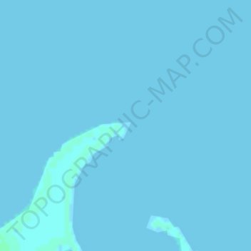 Topografische Karte Cape Dalhousie, Höhe, Relief