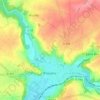 Topografische Karte Les Limajauses, Höhe, Relief