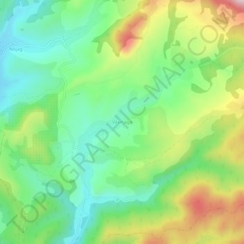 Topografische Karte Vărmaga, Höhe, Relief