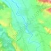 Topografische Karte Mousserolle, Höhe, Relief