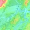 Topografische Karte Sleaford, Höhe, Relief