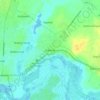 Topografische Karte Kahone, Höhe, Relief