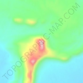 Topografische Karte Suranga Pahar, Höhe, Relief