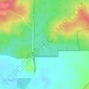 Topografische Karte Congelin, Höhe, Relief