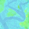 Topografische Karte Rio Vista, Höhe, Relief