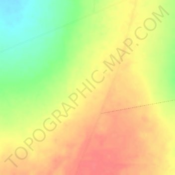 Topografische Karte Planalto do Mato Grosso, Höhe, Relief