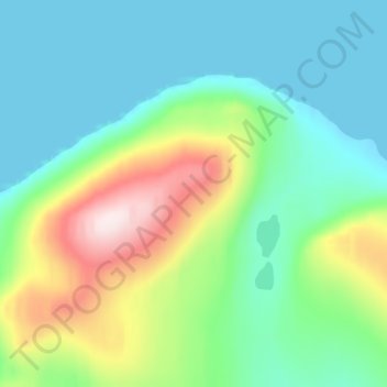 Topografische Karte Cape Hecla, Höhe, Relief