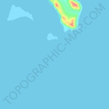 Topografische Karte Jamsah, Höhe, Relief