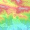 Topografische Karte Agadir El Ghazi, Höhe, Relief