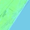 Topografische Karte Praia Azul, Höhe, Relief