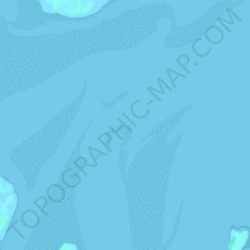 Topografische Karte Great Sandy Strait, Höhe, Relief