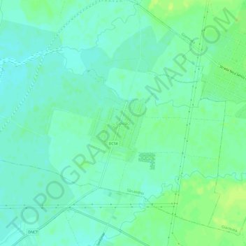 Topografische Karte Covaci, Höhe, Relief