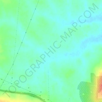 Topografische Karte Montana, Höhe, Relief