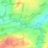 Topografische Karte Pencaitland, Höhe, Relief