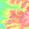 Topografische Karte Insar, Höhe, Relief
