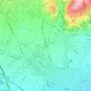 Topografische Karte Casette, Höhe, Relief