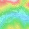 Topografische Karte Isolaccia, Höhe, Relief