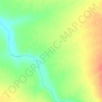 Topografische Karte Taymyr Peninsula, Höhe, Relief