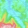 Topografische Karte A Queira, Höhe, Relief