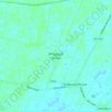 Topografische Karte Whaplode Drove, Höhe, Relief