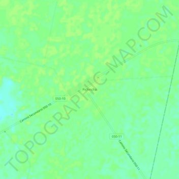 Topografische Karte Pichincha, Höhe, Relief
