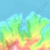 Topografische Karte Grand Baie, Höhe, Relief