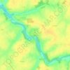 Topografische Karte Verdes, Höhe, Relief