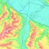 Topografische Karte Layrac, Höhe, Relief