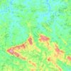 Topografische Karte Serrania, Höhe, Relief