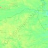 Topografische Karte Sahel, Höhe, Relief