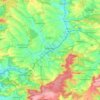 Topografische Karte Eppingen, Höhe, Relief