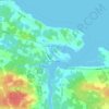 Topografische Karte Port Howe, Höhe, Relief