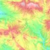 Topografische Karte Benabarre / Benavarri, Höhe, Relief
