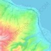 Topografische Karte Yalıncak Mahallesi, Höhe, Relief