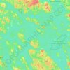 Topografische Karte Pihlajavesi, Höhe, Relief