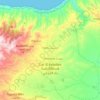 Topografische Karte Dar El Kebdani ⴷⴰⵕ ⴽⴱⴷⴰⵏⵉ دار الكبداني, Höhe, Relief