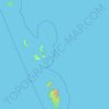 Topografische Karte Nicobar Islands, Höhe, Relief