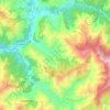 Topografische Karte Dungeshwor, Höhe, Relief