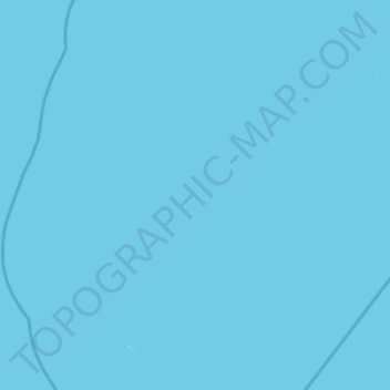 Topografische Karte Îles Chesterfield, Höhe, Relief