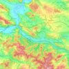 Topografische Karte 99817, Höhe, Relief