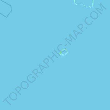 Topografische Karte South Tepoto, Höhe, Relief