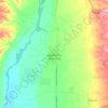 Topografische Karte Valdetorres de Jarama, Höhe, Relief