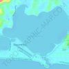 Topografische Karte Lagoa de Fora/Saquarema, Höhe, Relief