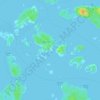 Topografische Karte LaHave Islands, Höhe, Relief