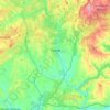 Topografische Karte Tomar, Höhe, Relief